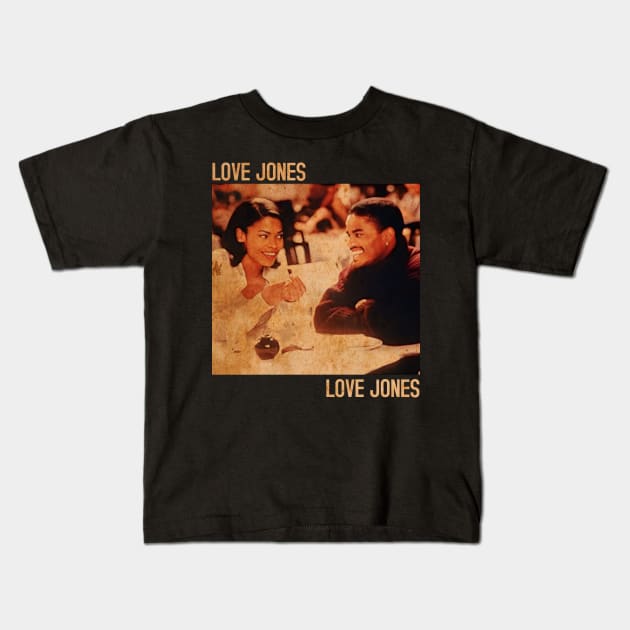 Love Jones Retro Movie Kids T-Shirt by DekkenCroud